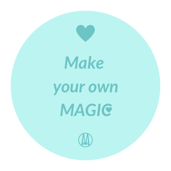Meer positieve vibes - quote make your own magic